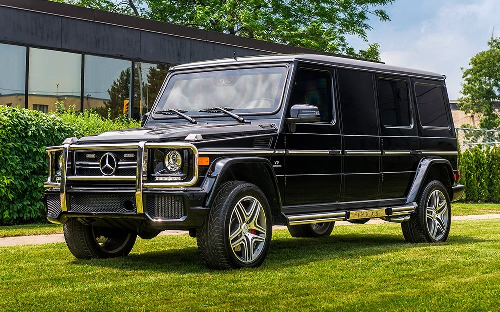 Armored Mercedes G63
