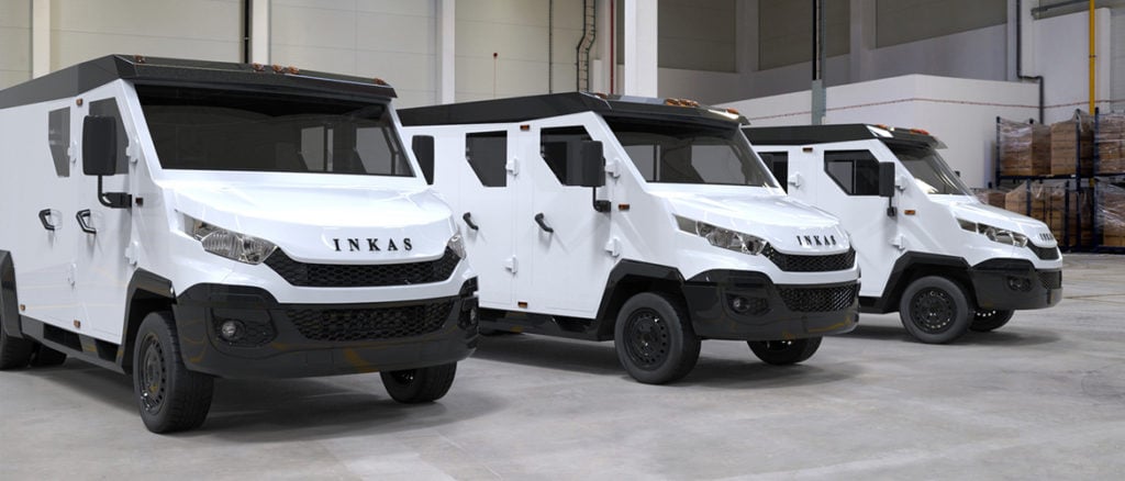 INKAS Armored Cash in Transit Iveco Daily