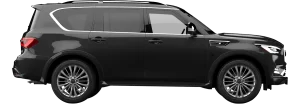 Armored Infiniti QX80