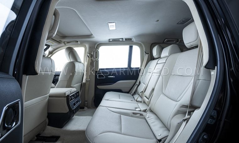 Armored TLC 300 Back Seating