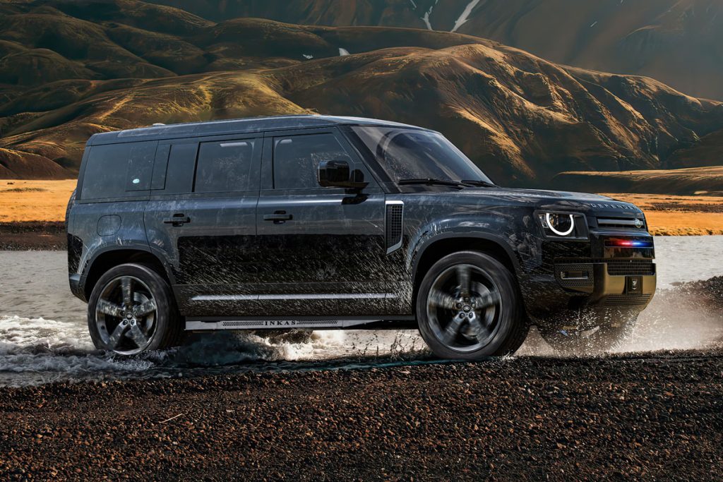 Next Gen of Armored Land Rover Defender Released by INKAS®