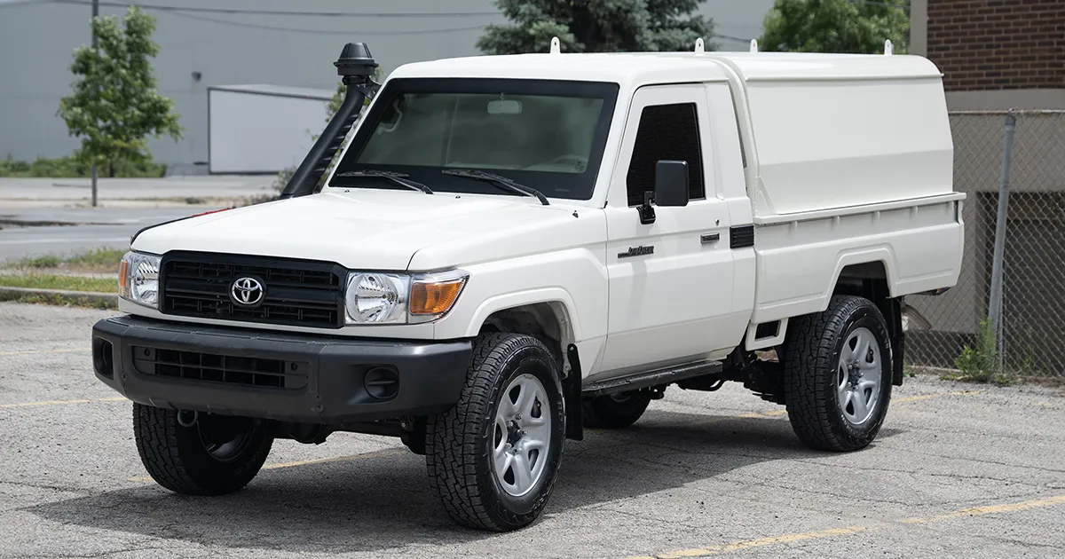 INKAS Armored Toyota Land Cruiser 79