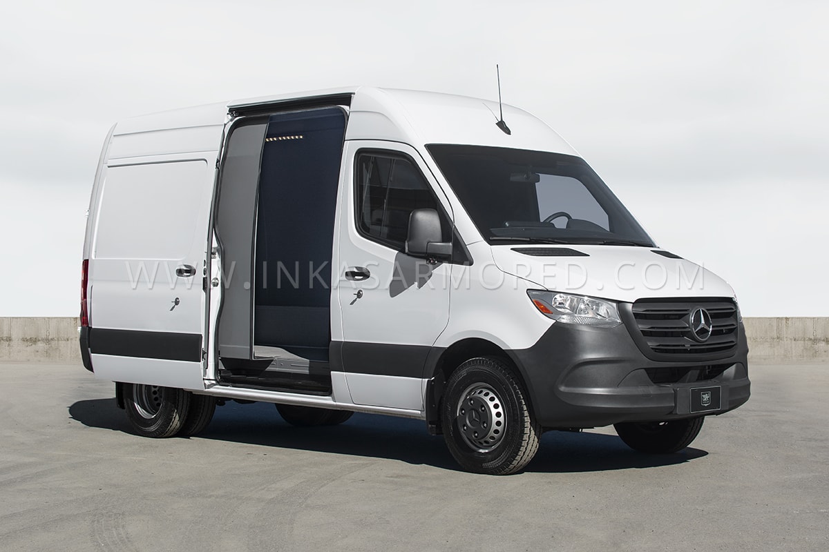 Mercedes Benz Sprinter Cash In Transit Vehicle For Sale Inkas Armored Vehicles Bulletproof Cars Special Purpose Vehicles