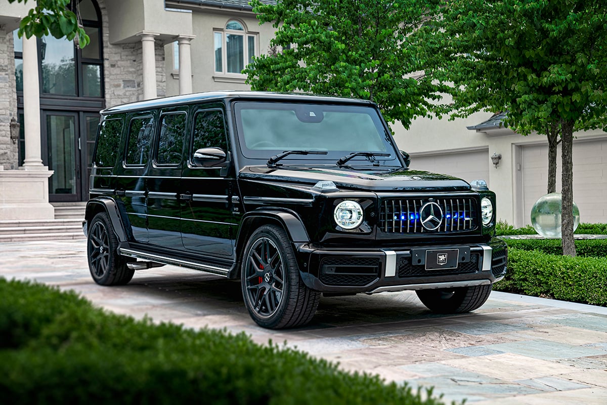 New 2020 Mercedes Benz G63 Amg Vip Limo Armored By Inkas Inkas Armored Vehicles Bulletproof Cars Special Purpose Vehicles
