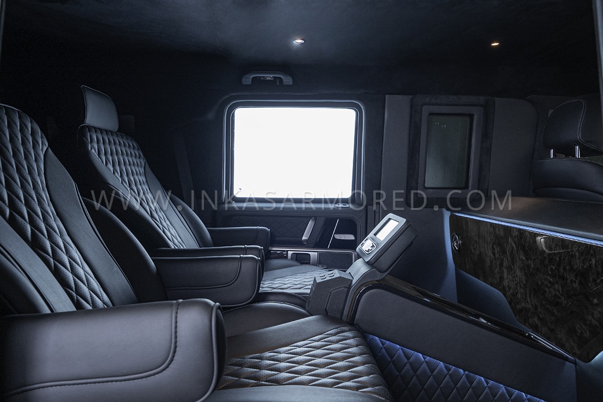 Bulletproof Mercedes Benz G Wagon G63 Limo For Sale Inkas Armored