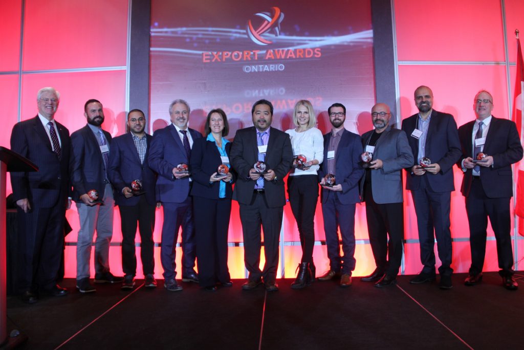 Ontario Export Award winners