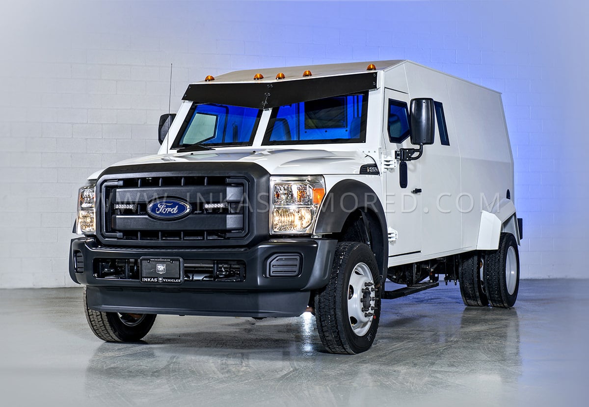 Ford F 550 Cash In Transit Vehicle For Sale Inkas Armored Vehicles Bulletproof Cars Special Purpose Vehicles