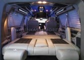 Armored GMC Van Limousine Interior