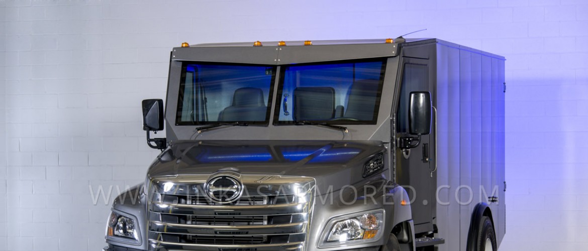 Armored Hino 338 Cash In Transit Truck
