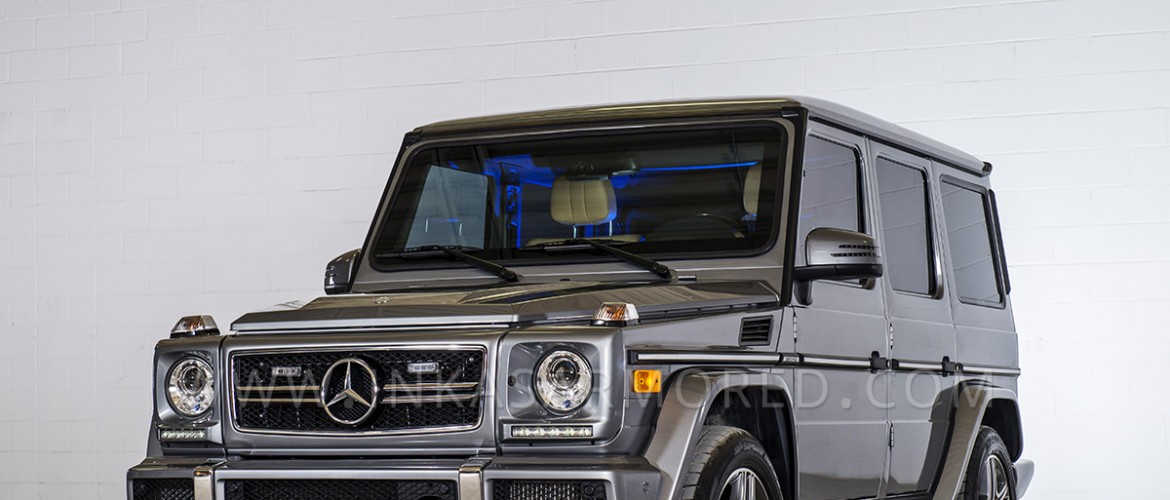 Armored Mercedes-Benz G63 AMG SUV