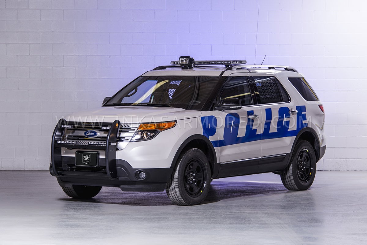 Armored Police Ford Explorer For Sale INKAS Armored Vehicles