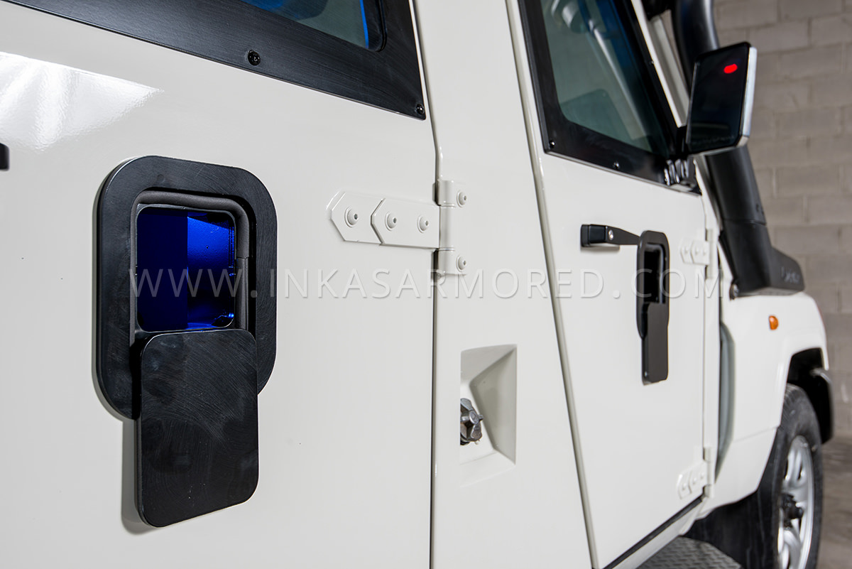 Toyota Land Cruiser 79 Cash In Transit Vehicle For Sale INKAS Armored