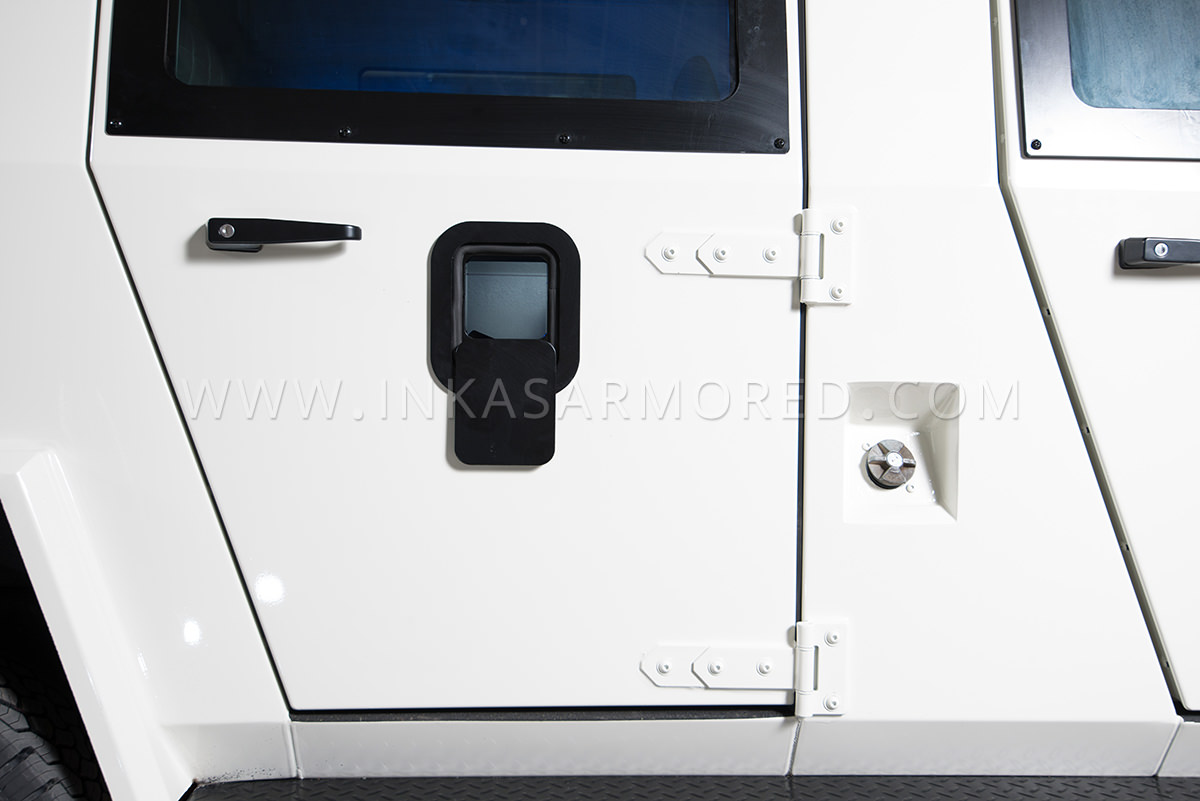 Toyota Land Cruiser 79 Cash In Transit Vehicle For Sale INKAS Armored