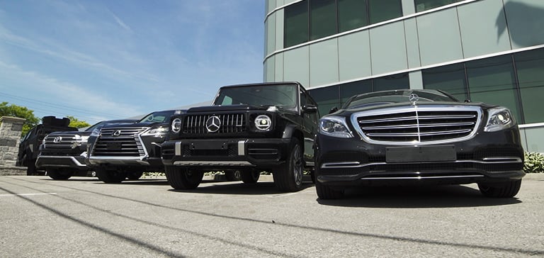 Armoured Bulletproof VIP Mercedes Benz V - Class, Luxury Business VAN, Luxury Office Mobility